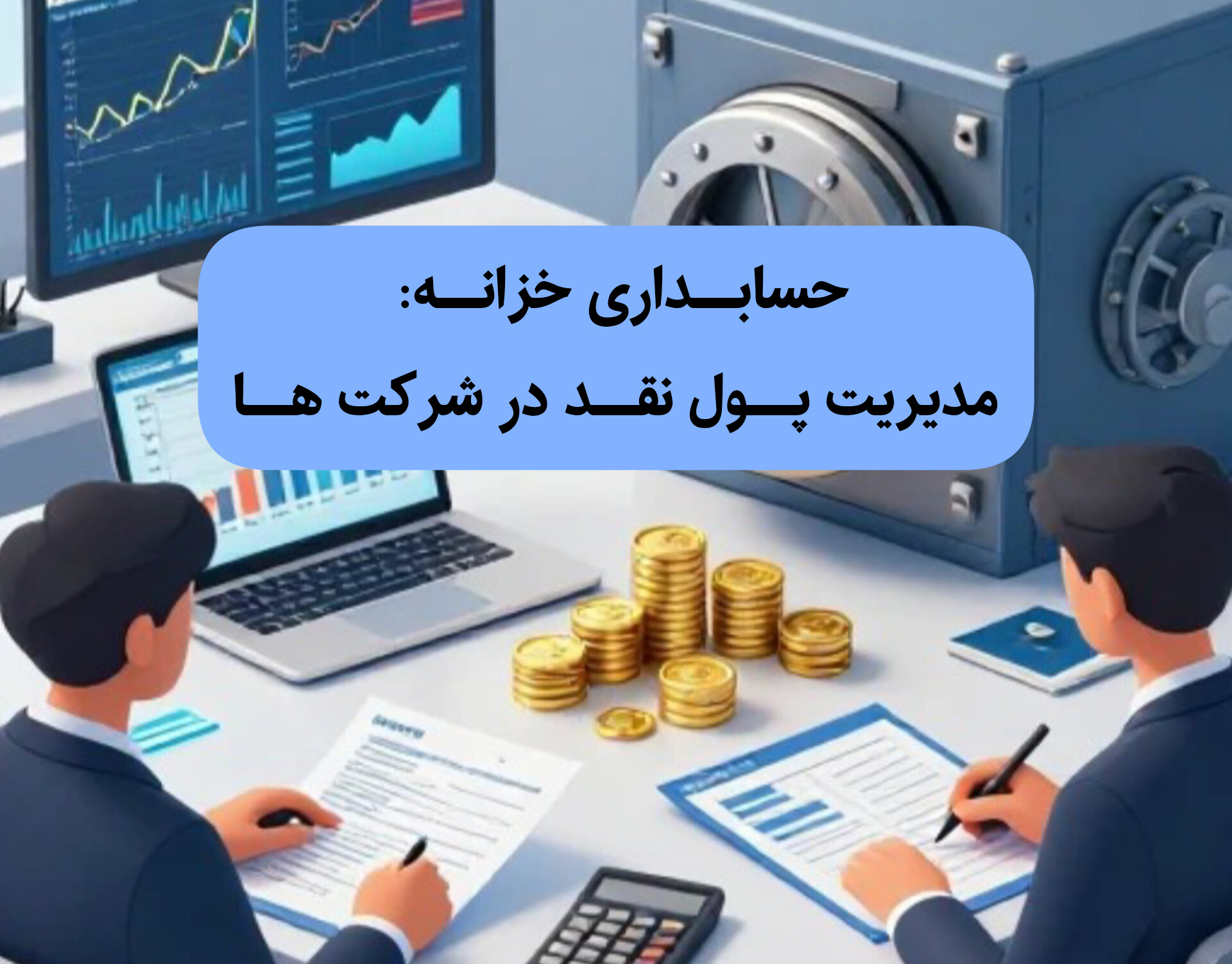 حسابداری خزانه: مدیریت پول نقد در شرکت‌ها